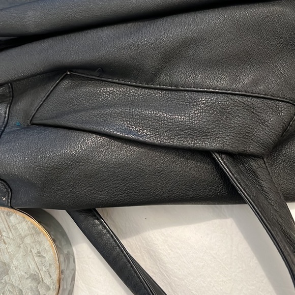 Antonio Giouanni Vintage Leather Jacket Size XXL Man Black - Picture 5 of 12